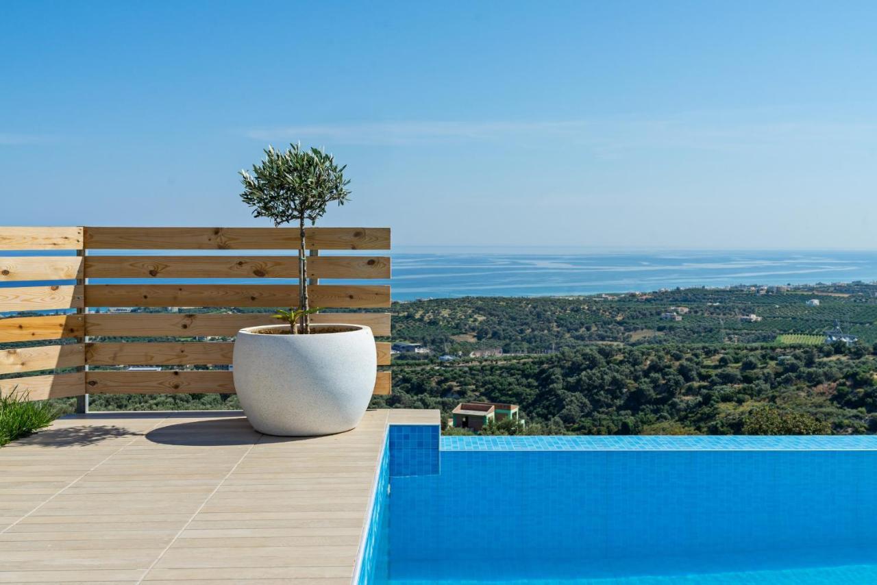 Alkistis Villa With Amazing Sea View Maroulas ภายนอก รูปภาพ