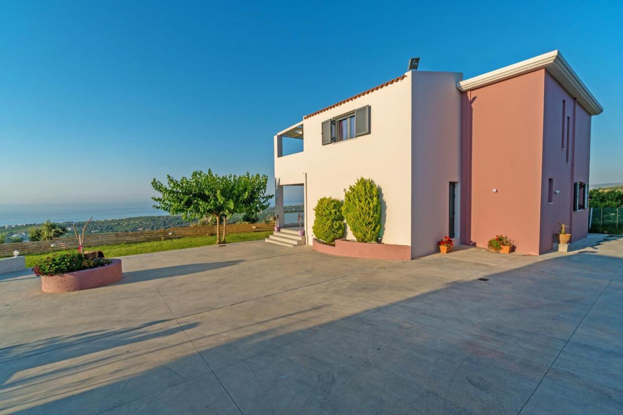 Alkistis Villa With Amazing Sea View Maroulas ภายนอก รูปภาพ