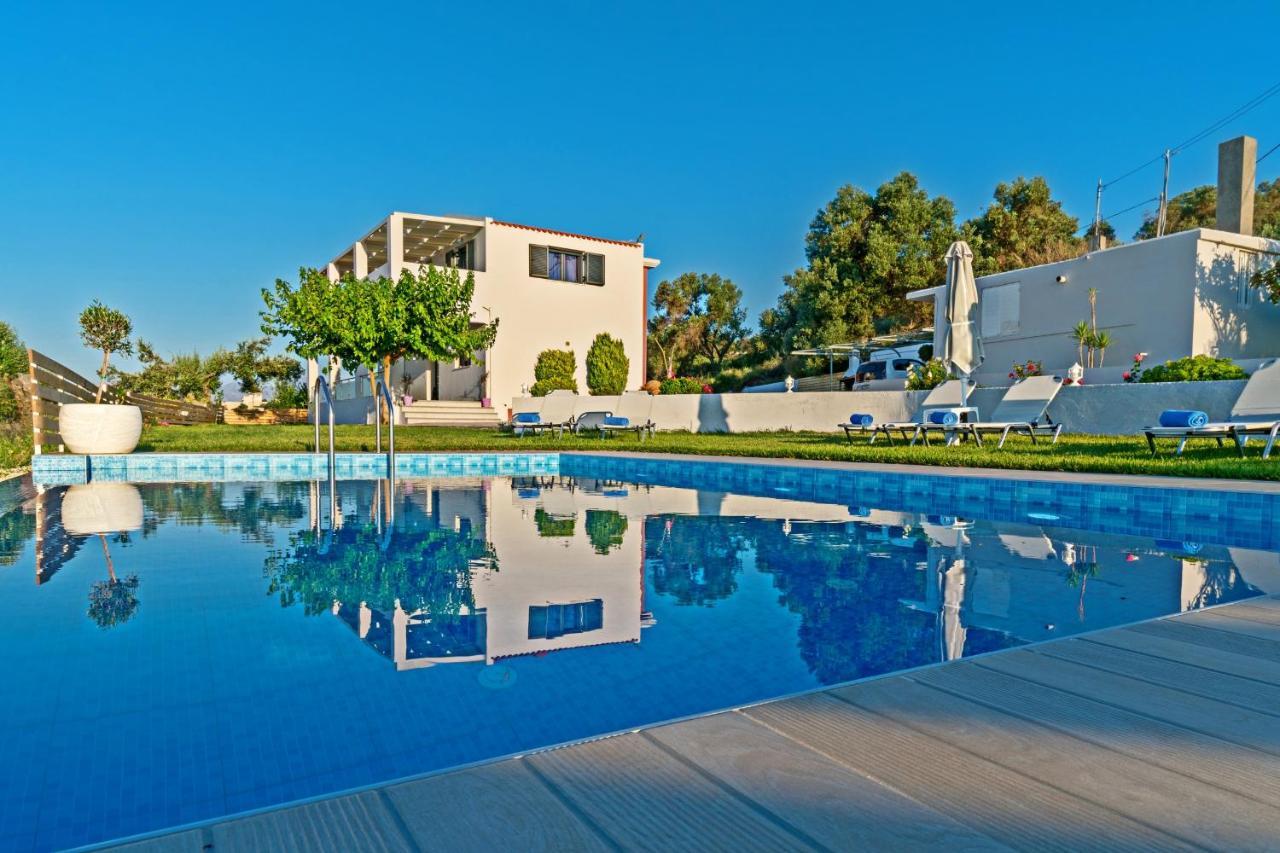 Alkistis Villa With Amazing Sea View Maroulas ภายนอก รูปภาพ