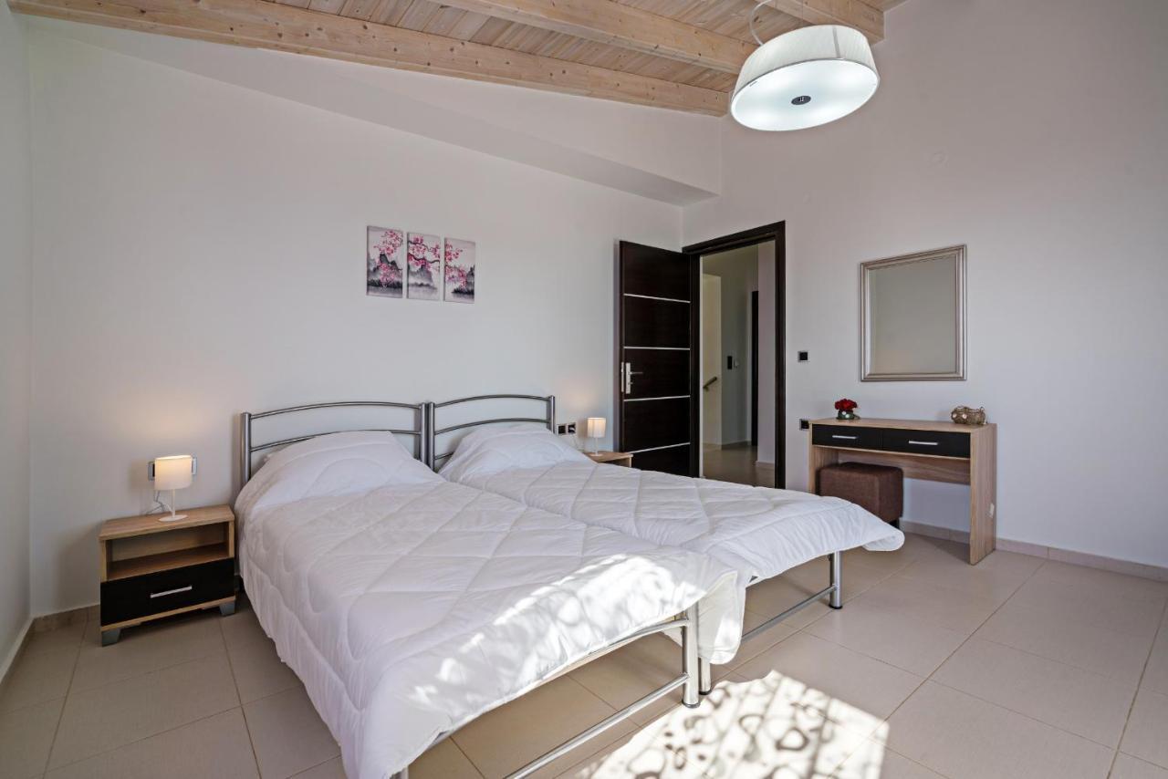 Alkistis Villa With Amazing Sea View Maroulas ภายนอก รูปภาพ