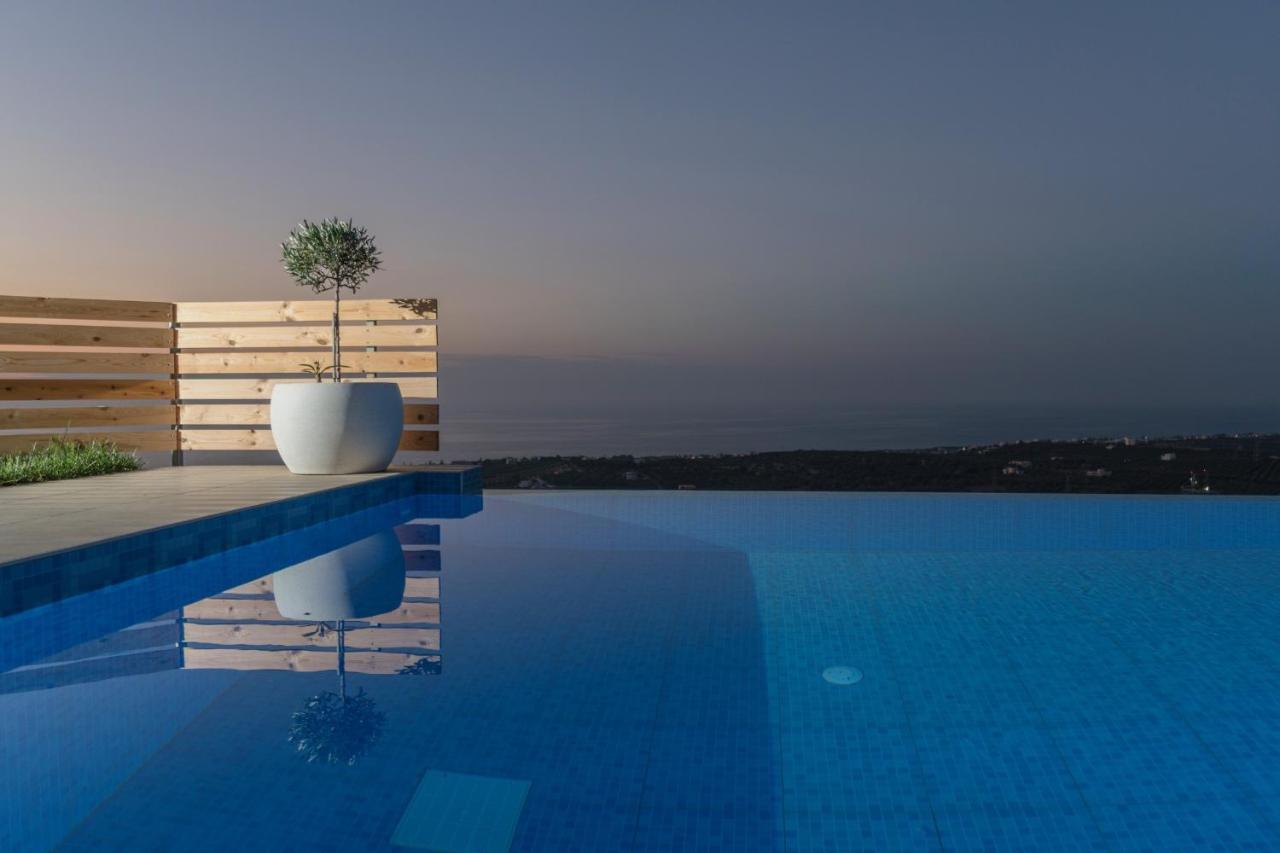 Alkistis Villa With Amazing Sea View Maroulas ภายนอก รูปภาพ
