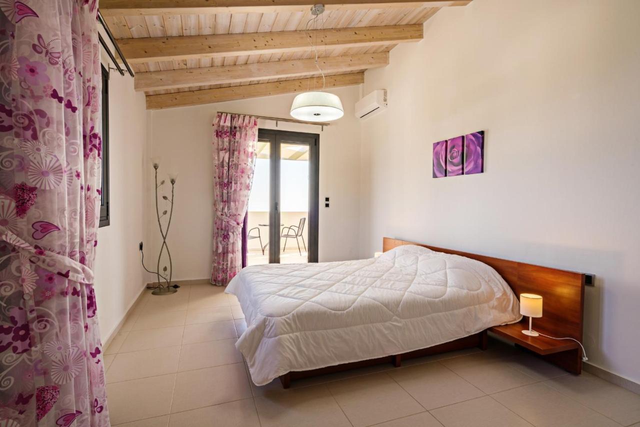 Alkistis Villa With Amazing Sea View Maroulas ภายนอก รูปภาพ