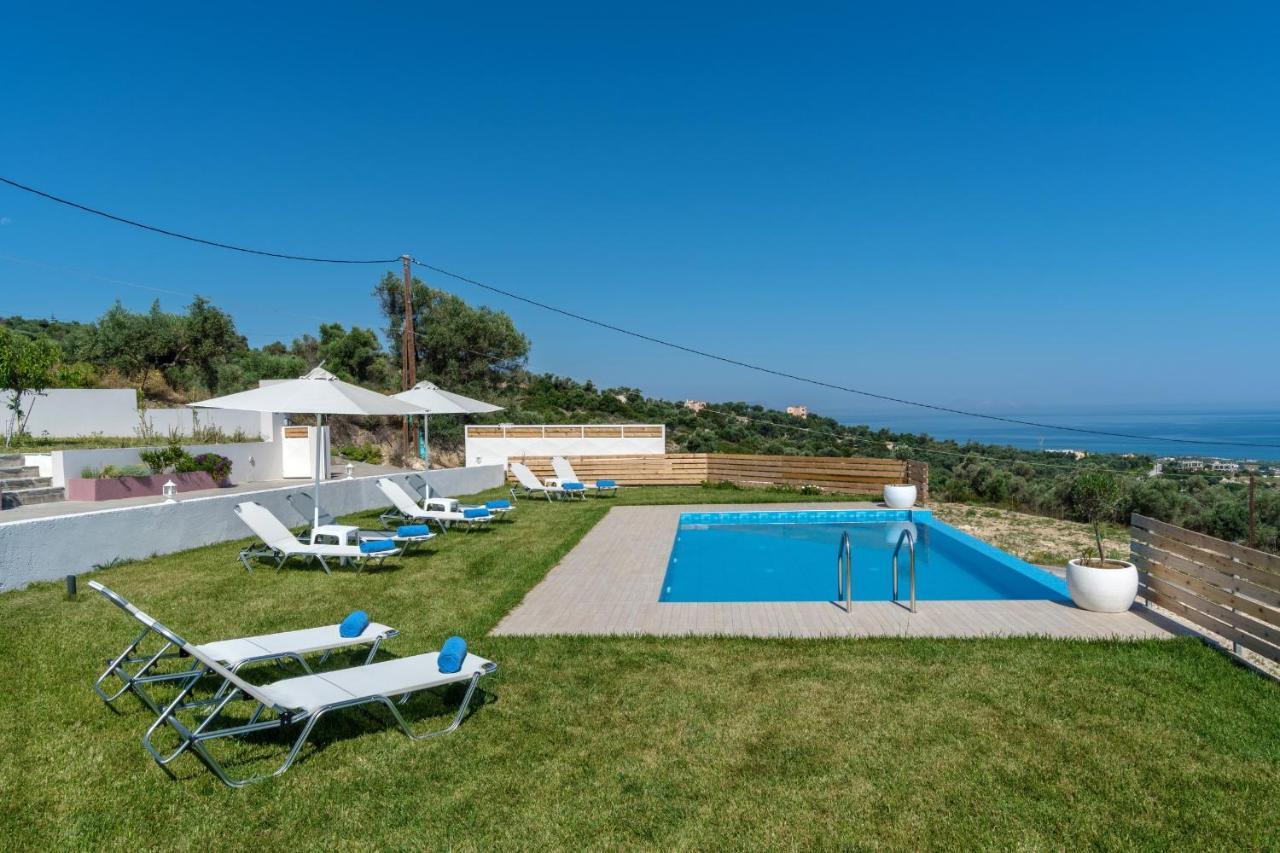 Alkistis Villa With Amazing Sea View Maroulas ภายนอก รูปภาพ