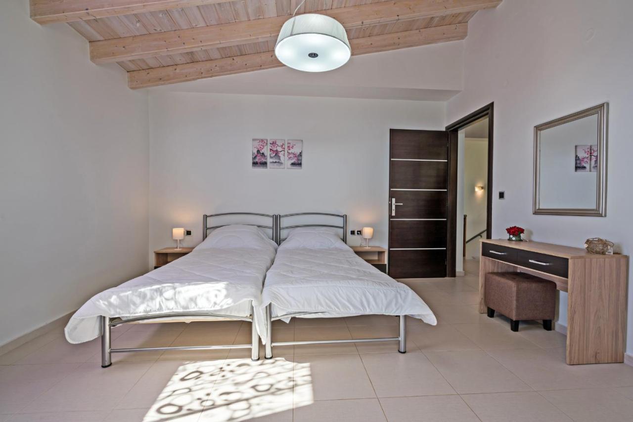 Alkistis Villa With Amazing Sea View Maroulas ภายนอก รูปภาพ
