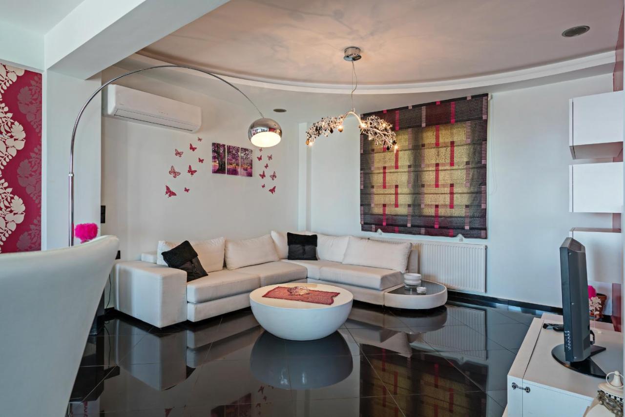 Alkistis Villa With Amazing Sea View Maroulas ภายนอก รูปภาพ