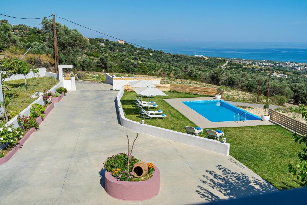 Alkistis Villa With Amazing Sea View Maroulas ภายนอก รูปภาพ