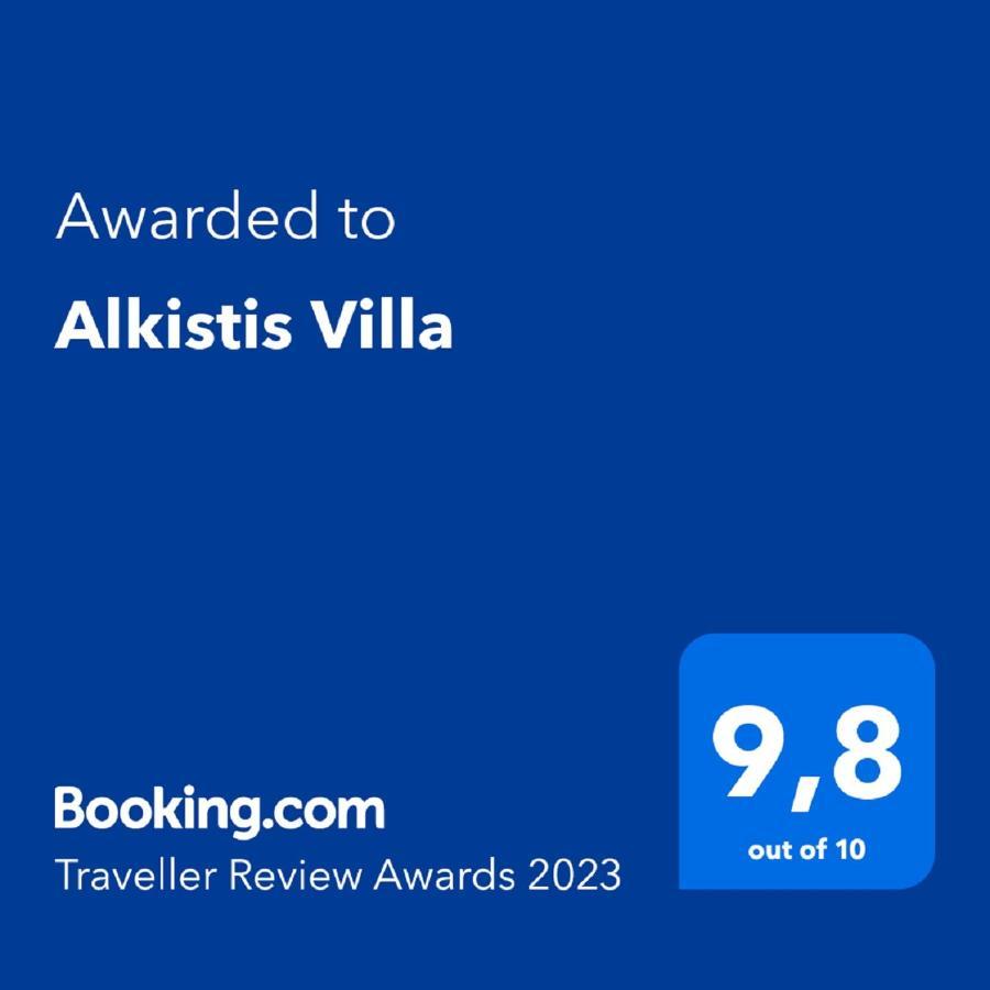 Alkistis Villa With Amazing Sea View Maroulas ภายนอก รูปภาพ